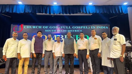 Church of God South Delhi District Holds Joint Worship Service and Award Ceremony