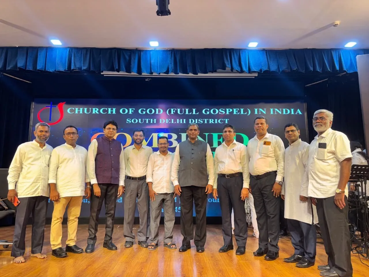 Church of God South Delhi District Holds Joint Worship Service and Award Ceremony